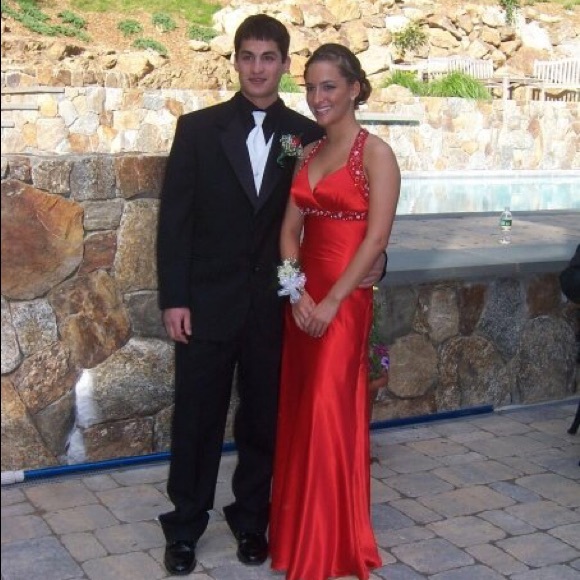 Red prom dress - Picture 6 of 6